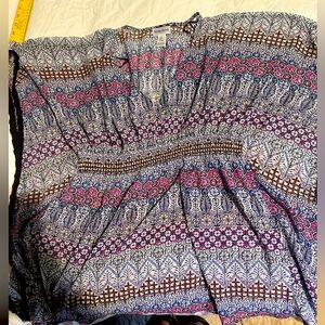 Motherhood beautiful floral batwing shirt